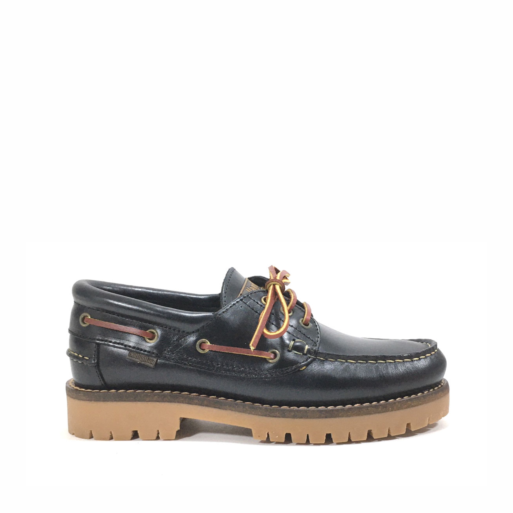 Zapato Callaghan hombre cordones azul marino